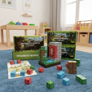 Bloques 100 pcs Magneticos Module World - Estilo Minecraft