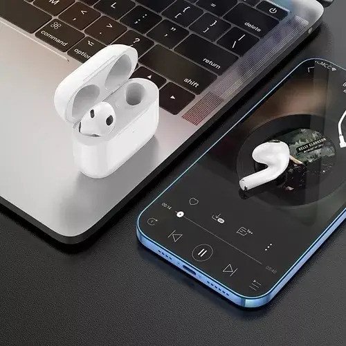 Auriculares Inalámbrico Hoco Ew20 Blancos - Imagen 3