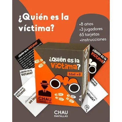 Juegos De Mesa En Lata Quien Es La Victima - Uh - Imagen 3