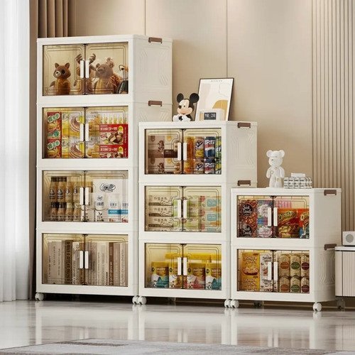 Organizador Apilable 1 Nivel Sin Ruedas 60cm Ancho