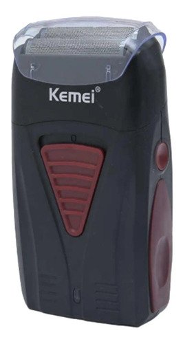Afeitadora Inalámbrica Kemei con Láminas y Carga Rápida en Negro - Imagen 2