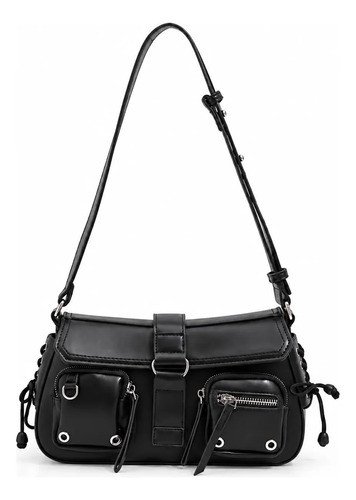 Bolso Cartera Cuerina Escorpio Para Mujer Tinto.uy - Imagen 2