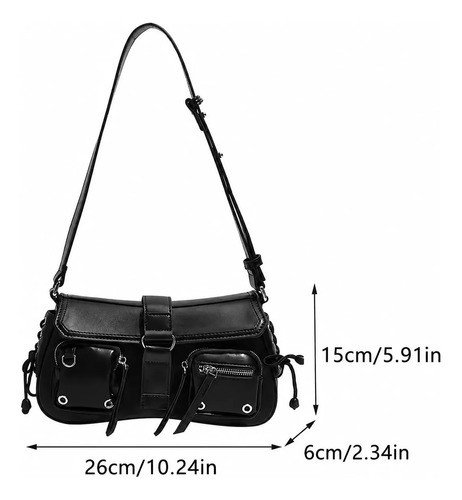 Bolso Cartera Cuerina Escorpio Para Mujer Tinto.uy - Imagen 4