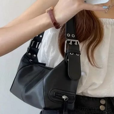 Bolso Cartera Cuerina Piscis Para Mujer Tinto.uy