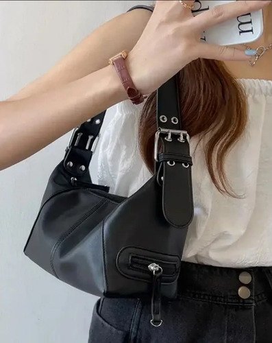 Bolso Cartera Cuerina Piscis Para Mujer Tinto.uy