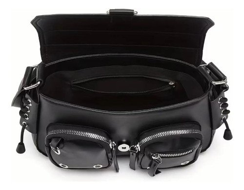 Bolso Cartera Cuerina Escorpio Para Mujer Tinto.uy - Imagen 3